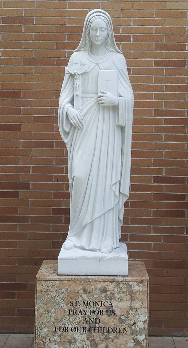 Statue of St. Monica